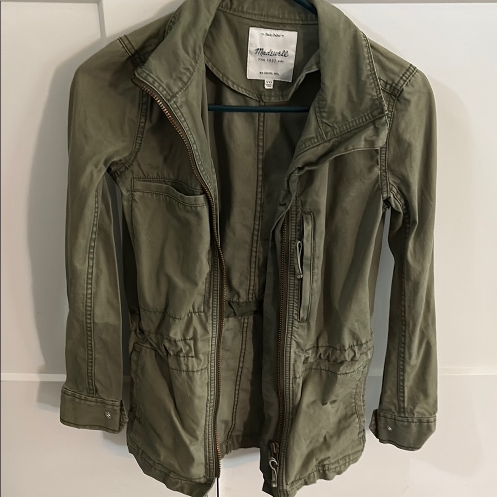 Madewell Olive Green Utility Jacket